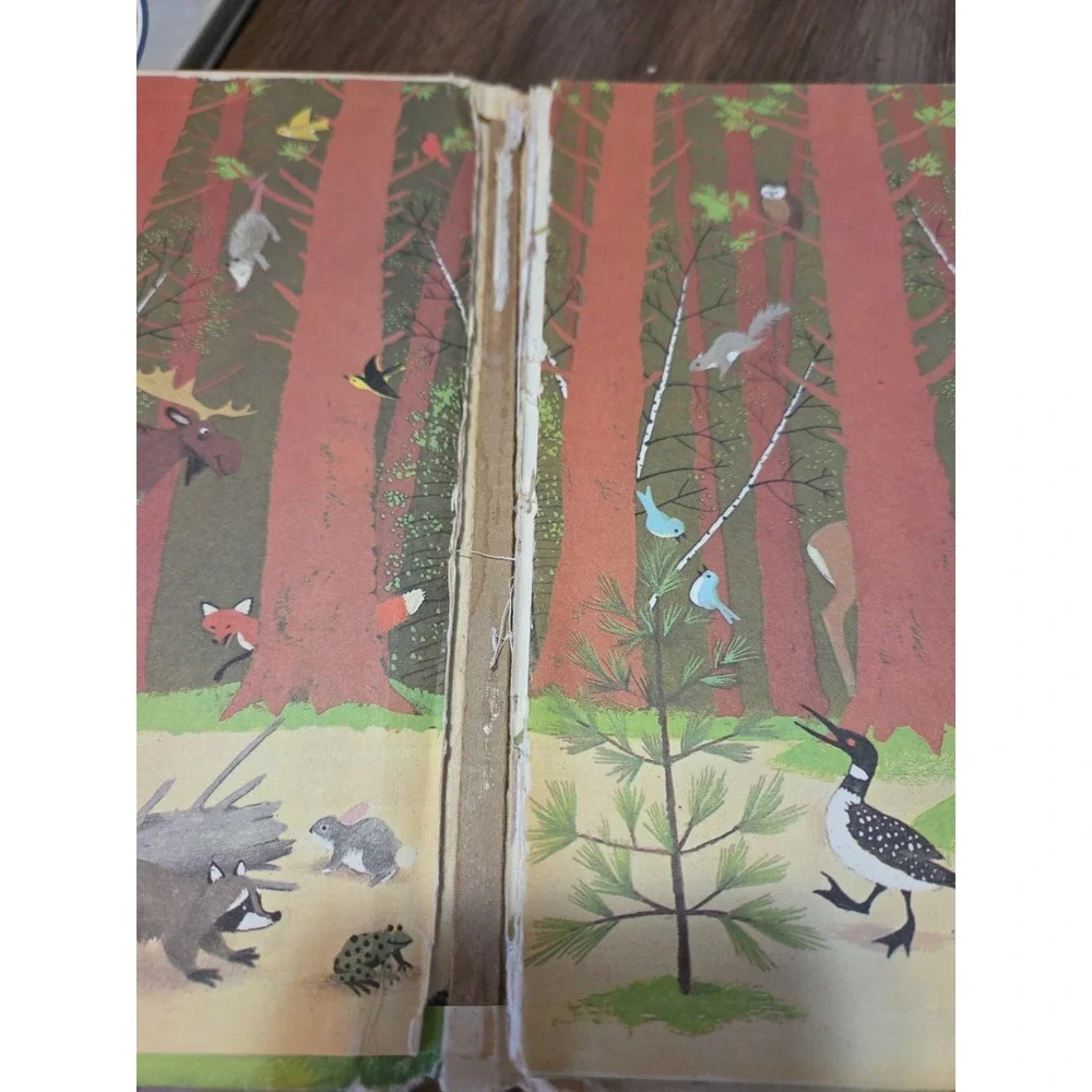 vintage 1946 Bambi card game, Disney Book And Thumper Plush